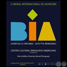 Una + Una - Exposición de Gloria Velilla y Rosmary Barrail - Miércoles, 13 de Septiembre de 2017
